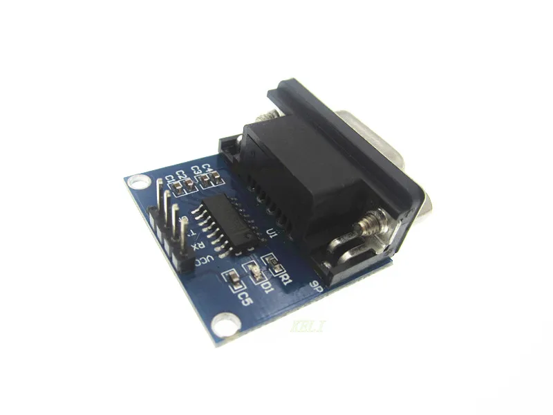 Max3232 Max232 Rs232 Para Conector De Porta Seriale Ttl Converter Module Db9