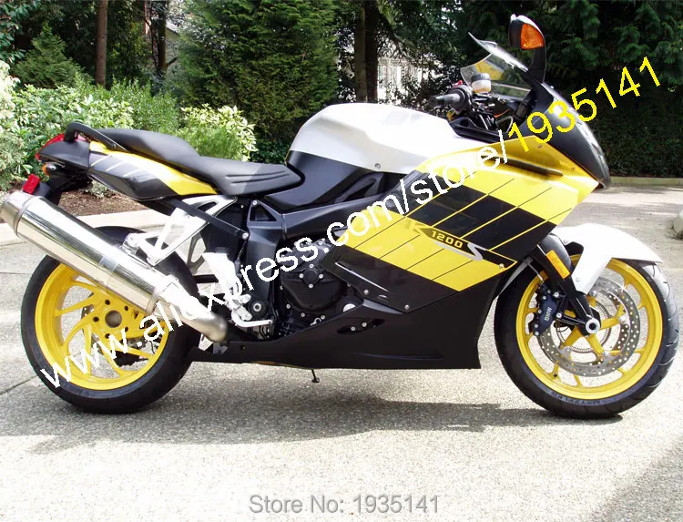 Детали для BMW K1200S 2005 2006 2007 K1200 S 05 06 07 08 K 2008 желтые боди послепродажный обтекатель