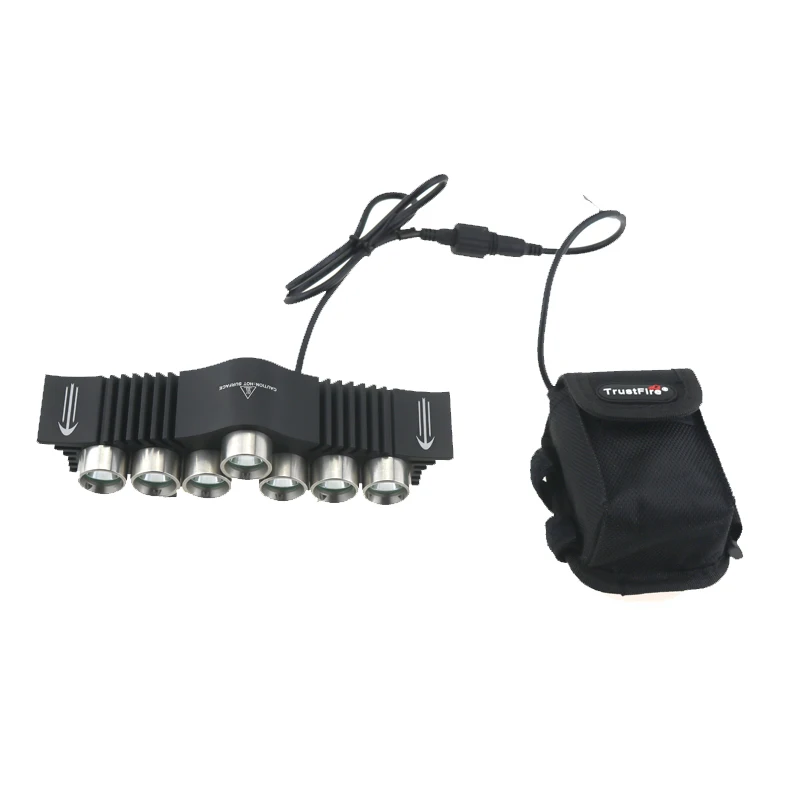 

Trustfire TR-D013 MTB bike Bicycle light 7xCREE XM-L2 (U3) 3 Mode 3200 Lumens MOTO Light+8.4V 7800mAh 18650 Battery Pack&Charger