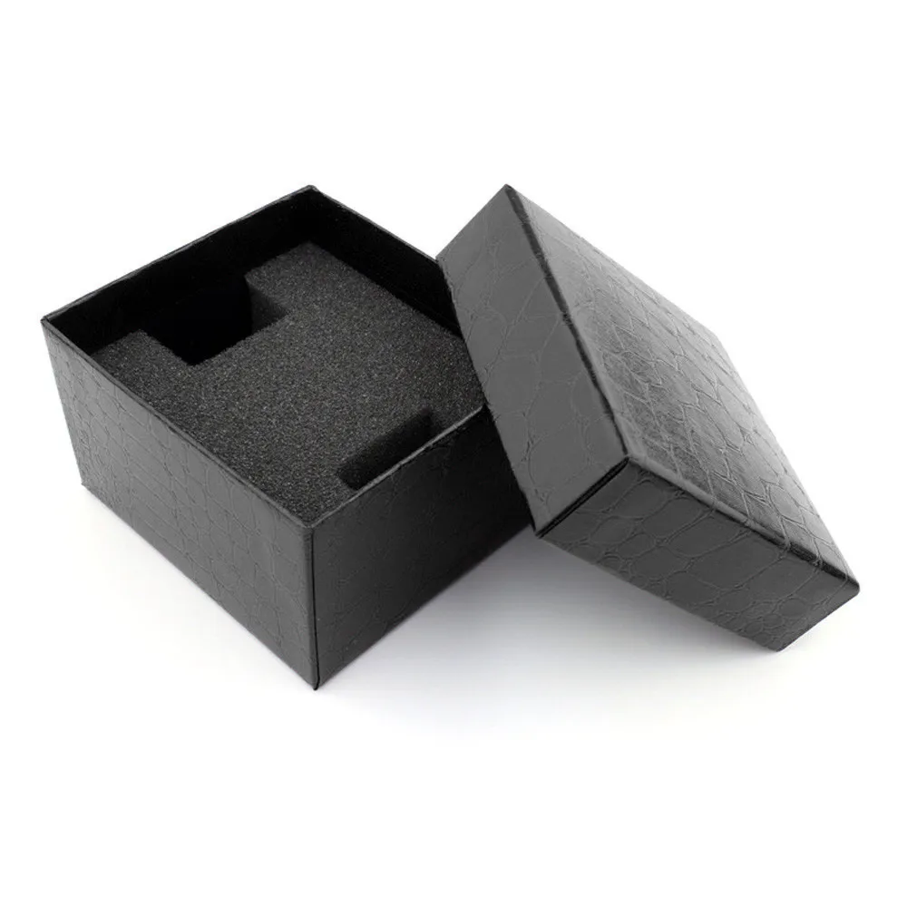 

Watch box gift box Crocodile Durable Present Gift Box Case For Watch Bracelet Bangle Jewelry Box drop shipping #M
