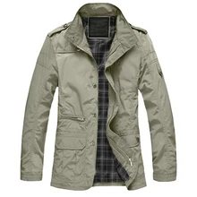 M-5XL Men Big Size Casual Long Jacket Spring Autumn Male Business Windbreak Thin Outwear Parka Loose Varsity Bomber Coat CF26