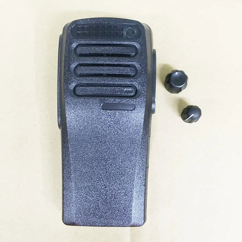Black Color housing shell front case with volume and channel knobs for motorola XIR P3688 DP1400