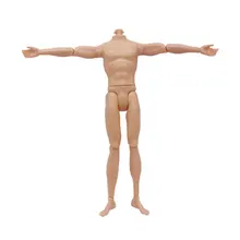 14 Moveable Jointed Nude Doll 30cm Doll Boy Naked Body Toy Male Ken Boyfriend DIY Toys