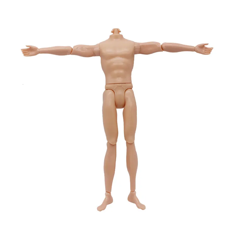 14 Moveable Jointed Nude Doll 30cm Doll Boy Naked Body font b Toy b font Male