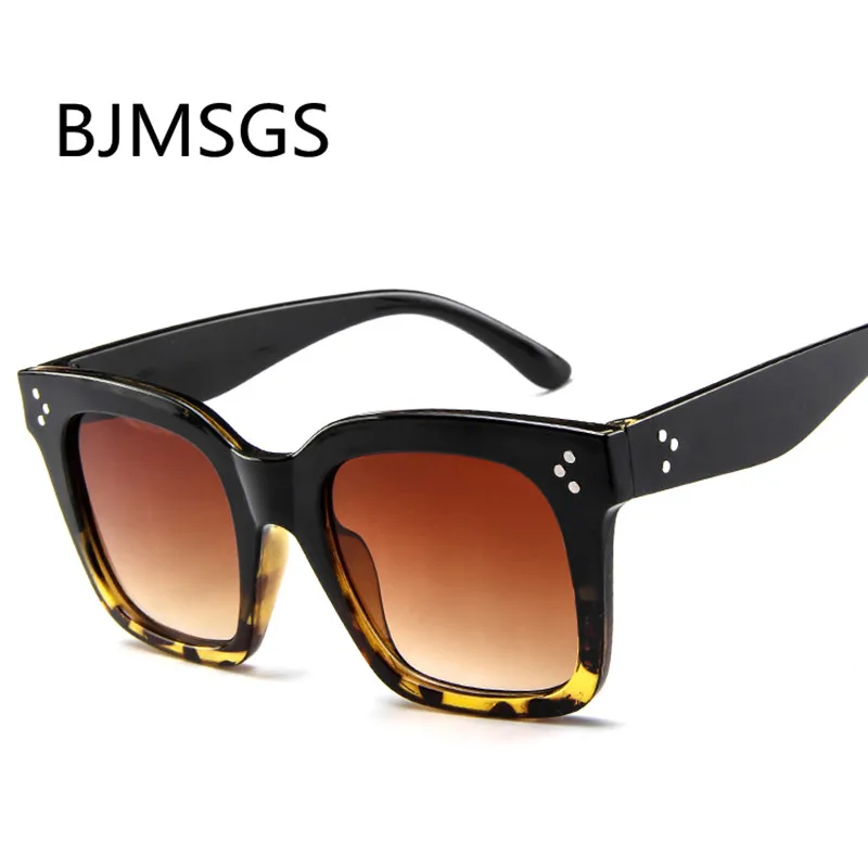 

Big Frame Sunglasses Square Women Luxury Brand Designer Oversized Sun Glasses Ladies UV400 For Female De Sol Shades
