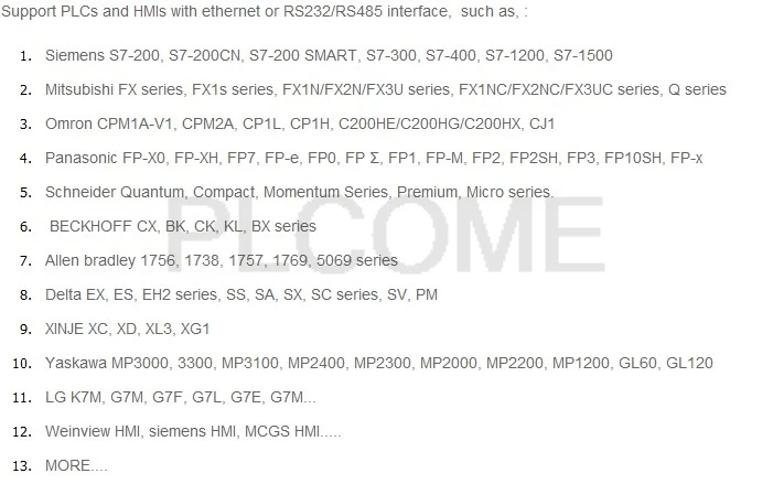 PLC HMI модуль дистанционного управления, USB/RS232/RS485/Ethernet/WiFi/4G маршрутизатор MQTT DTU