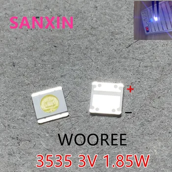

WOOREE LED 5000pcs LCD TV Backlight High Power LED LED Backlight 1.85W 3V 3535 Cool white TV Application WM35E1F-YR07-eB