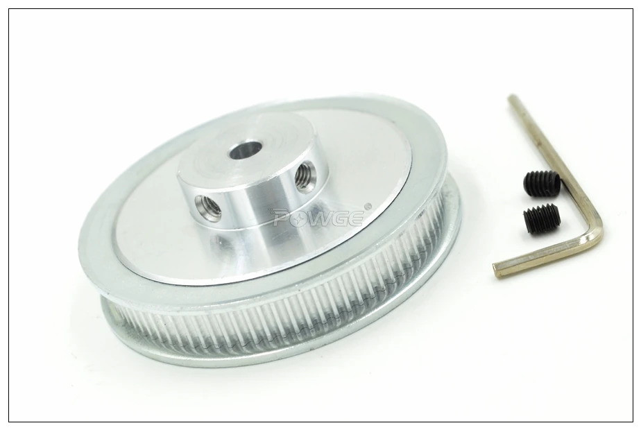 POWGE 5 шт. 80 зубцов 2GT зубчатый шкив отверстие 5/6/6.35/8/10 мм подходит для W = 6/10 GT2 Ремень