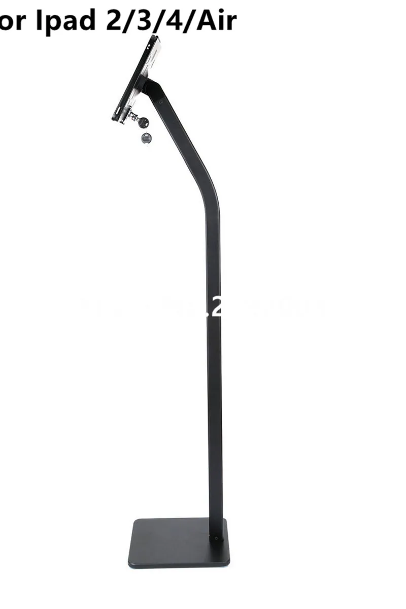 para o Ipad Polegadas com Cerco de Travamento Seguro do Quiosque da Tela do Fechamento do Assoalho de 9.7 Pro Suporte no Banco ou Hotel 2 - 3 4 ar 3 Para o ipad 2 3 4 ar