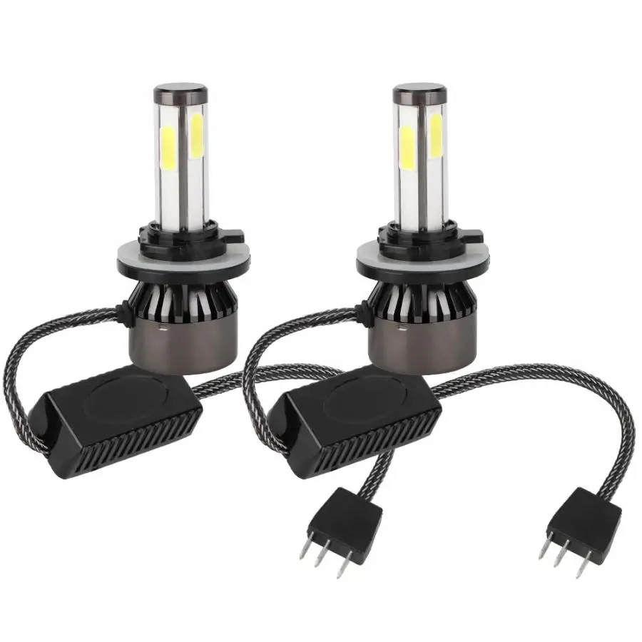 2 шт. Автомобильные светодиодные лампы 80 Вт 6000 К|Передние LED-фары для авто| |