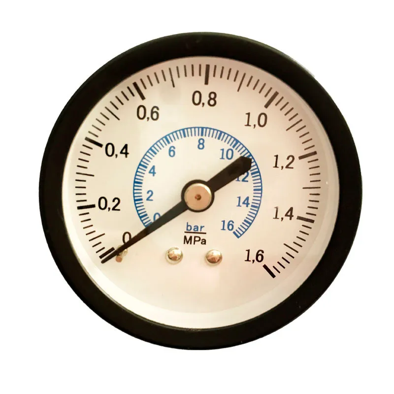 Diamond Industrial 50mm Hydraulic Pressure Gauge Manometer 4 bar 1/2 ...