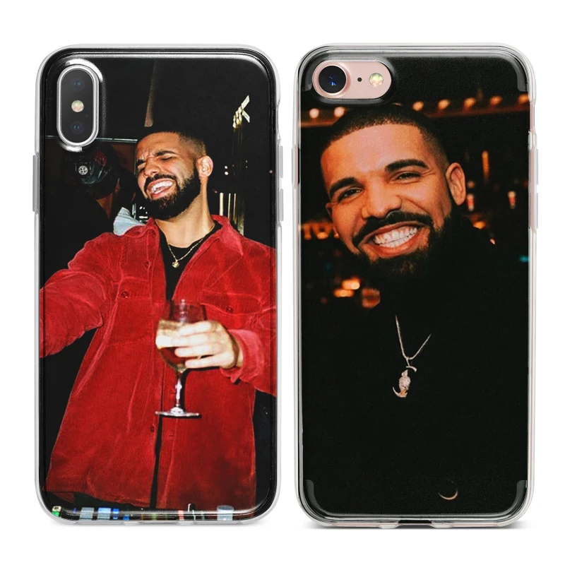 DRAKE RAPPER Fundas Soft TPU Silicone Phone Cover Case for iPhone XS