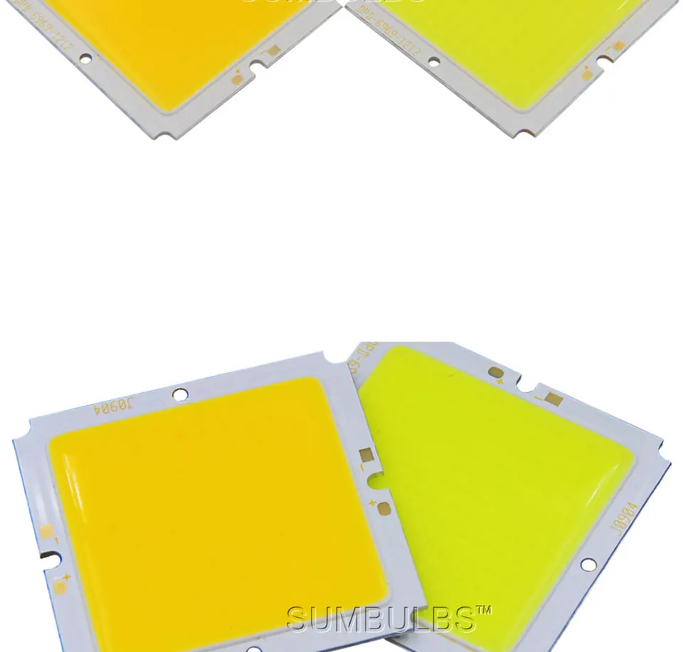 69x69MM 30W Square LED COB Light DC36-40V Super Bright Warm Pure White LED Chip Lighting Bulbs for Panel Flood Light (3)