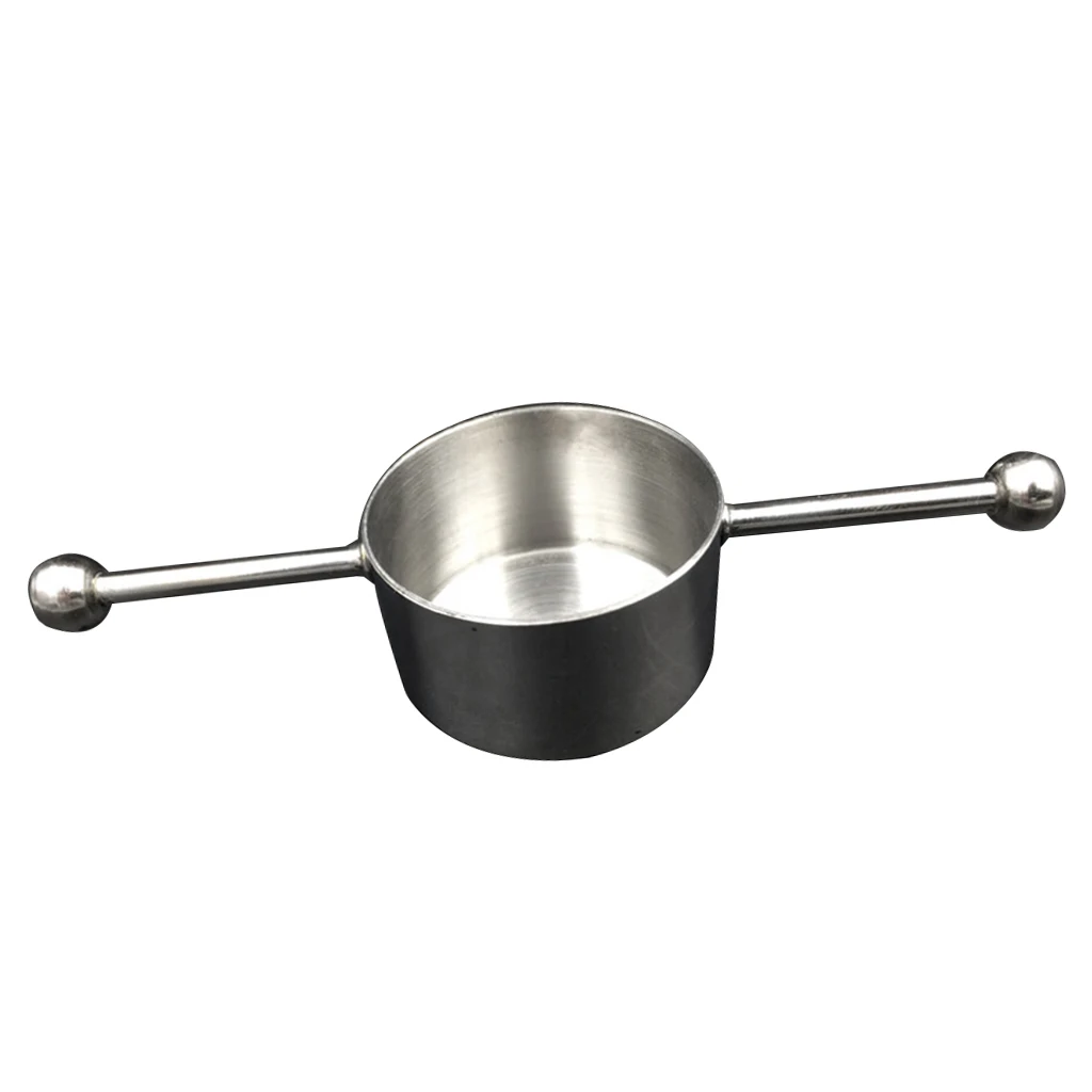 MagiDeal 30ml Blender Cup Cocktail Whiskey Mixing Cup Stainless Steel Mixing Cups for home bar coffee shops Bar Accessories