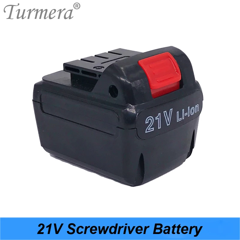 Turmera 5S 18V 21V screwdriver  battery pack 18650 battery pack battery mini lithium battery electric drill Cordless screwdriver battery shura shurik battery A 02