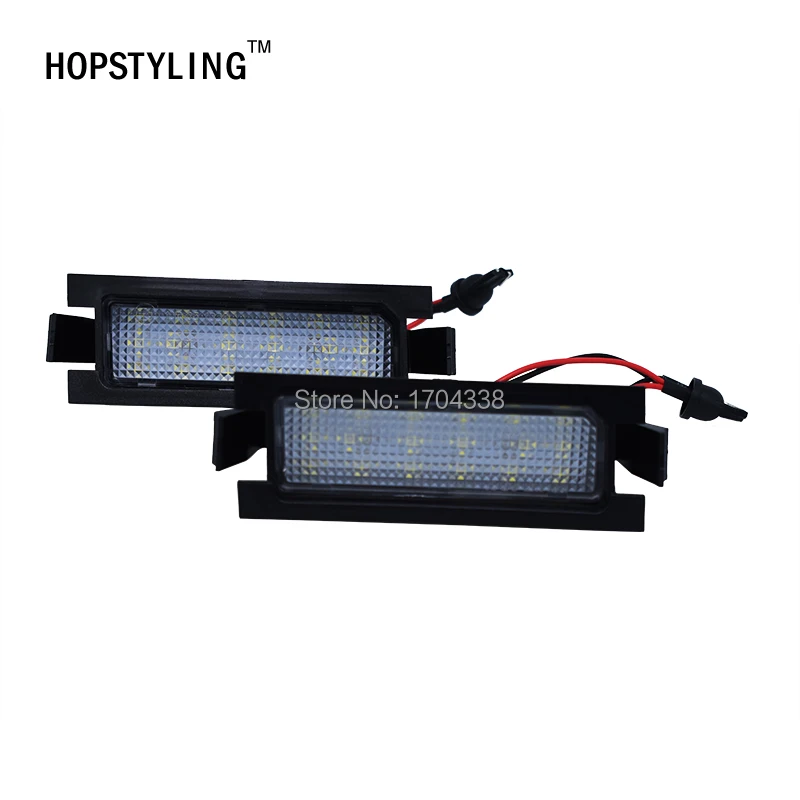 Hopstyling 2x Canbus 18 SMD светодиодный светильник номерного знака для Kia pro Cee 'd 2006-2011 авто Замена автомобиля-Стайлинг