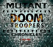 Mutant Doom Troopers 16 бит MD игровая карта для sega Mega Drive для Genesis