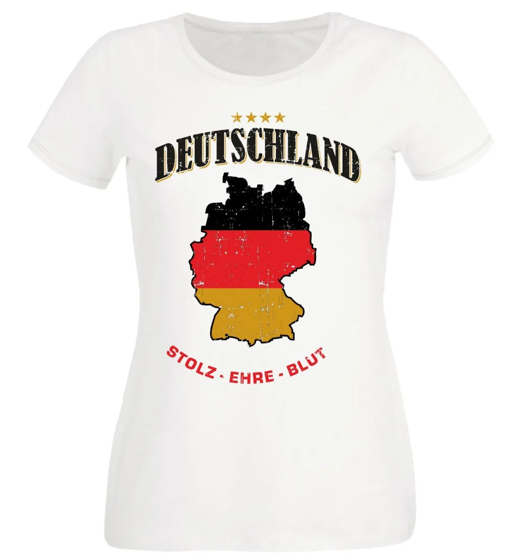 2019 Женская летняя футболка Футболка Deutschland Футбол женская футболист Германии