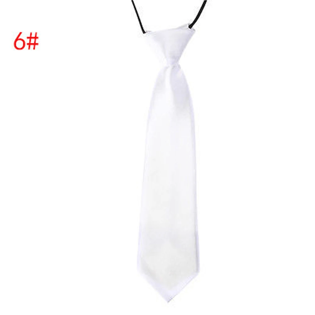 Модный галстук-бабочка, легко носить для детей, мальчиков, студентов, детей, веревка, галстук для сцены, выступлений, фотографии, выпускного, церемонии, черный - Цвет: 6