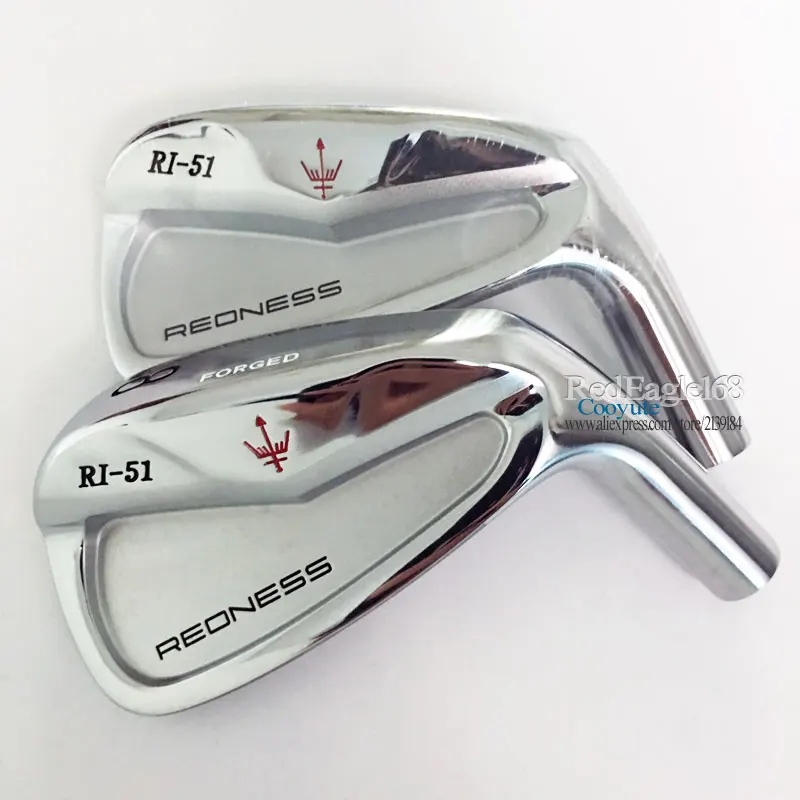 Cooyute New Golf heads George Spirits REONESS RI-51 Forging Golf irons set 4-9P irons heads No Clubs Golf shaft Free shipping