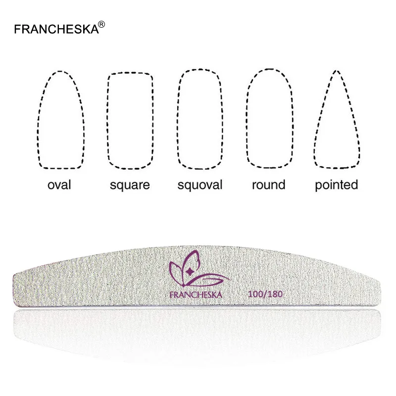 Francheska nagelvijl пилка для ногтей lima 100/180 nagel vijlen lima педикюрная пилка для ногтей filer limas para manicura инструмент для лайма