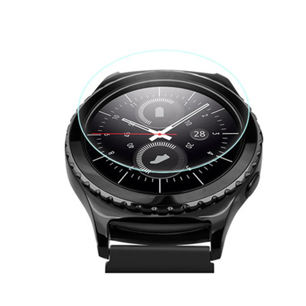 Закаленное стекло Ultra Cltra 9H для Samsung Gear S3 Frontier 2 шт.|Защитные стёкла и плёнки| |
