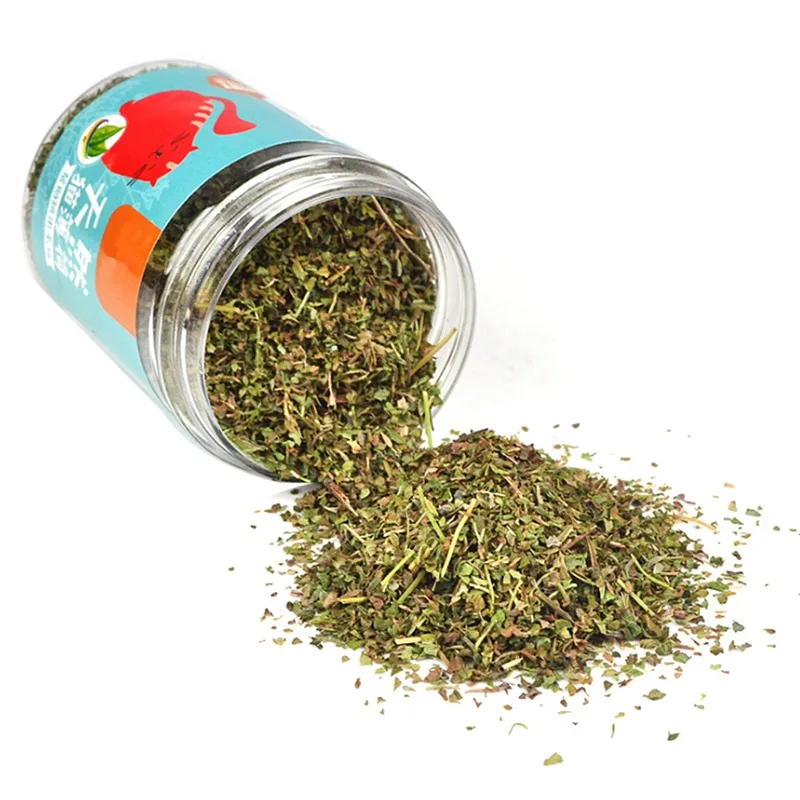Натуральный Премиум Catnip ментоловый аромат мята для кошки забавные игрушки для котят кондиционер желудок 20 г