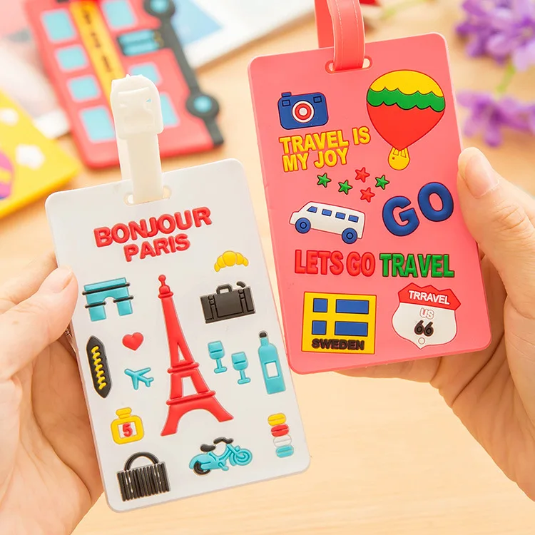 travel bag name tags