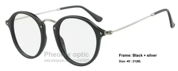 

Brand new hand made acetate round style optic eye glasses myopia astigmatism prescription sunglasses high quality CA 24 47 V