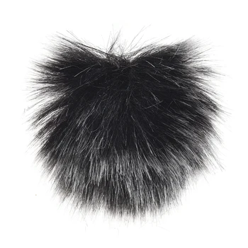 

Anoder 0.5 cm Furry Outdoor Microphone Windscreen Muff Mini Lapel Lavalier Microphone Windshield 1 / 3/ 5 PCS