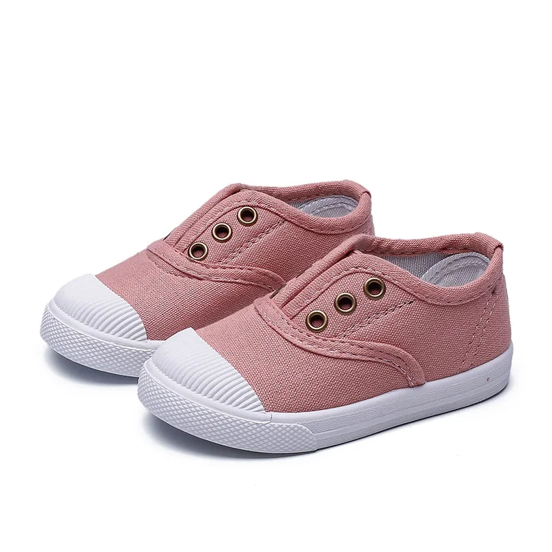 

Kids Shoes 2019 Spring Autumn Children Casual Shoes Boys Girls Canvas Shoes Soft Comfortable Slip-on Sneakers Size 21-30