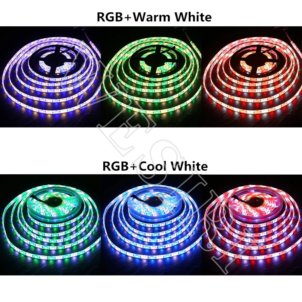 5050 RGBW разноцветная Светодиодная лента DC 12 В/24 В гибкий ...