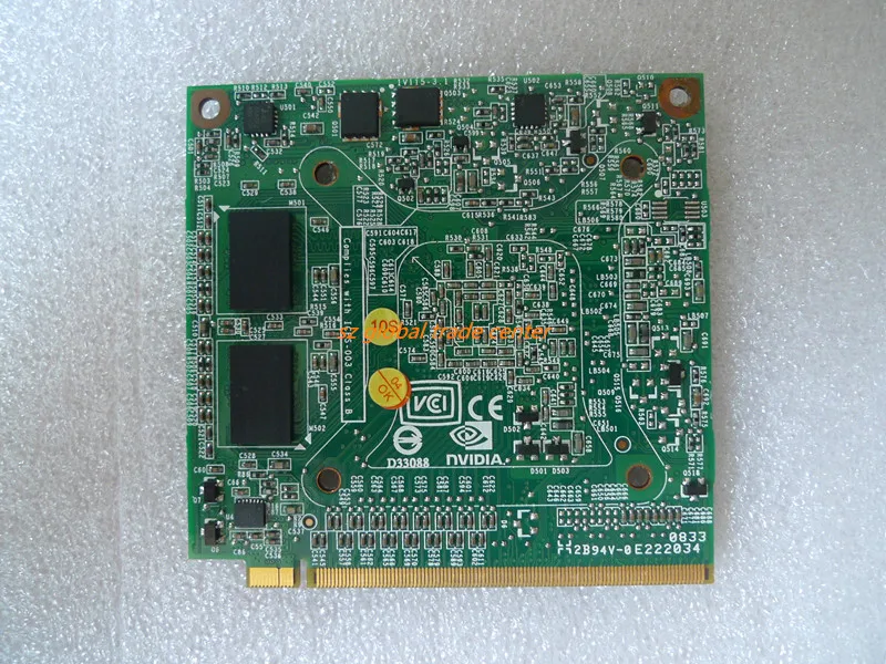 Видеокарт nVIDIA Geforce 9300M GS MXM II, DDR2, 512M VGA G98-630-U2 vg.9mg06003 9300m gs для acer