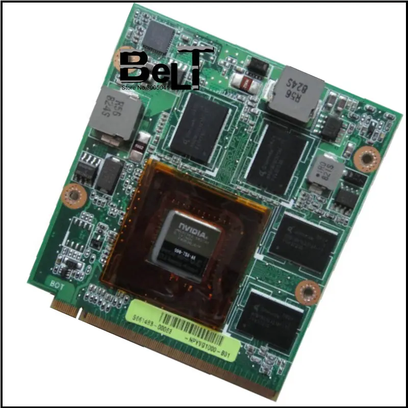 Оригинальный 9700MGT 9700 м GT G96 750 A1 DDR3 512 Мб видеокарта для ASUS M50 M50V G50V G50VT G71V Бесплатная