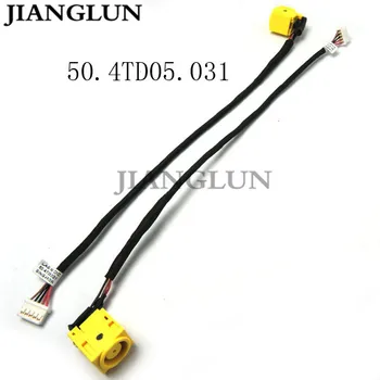 

JIANGLUN 5X New DC Power Jack With Cable Harness For LENOVO B480 B490 V480 M490 M495 P/N:50.4TD05.031 50.4TD05.001