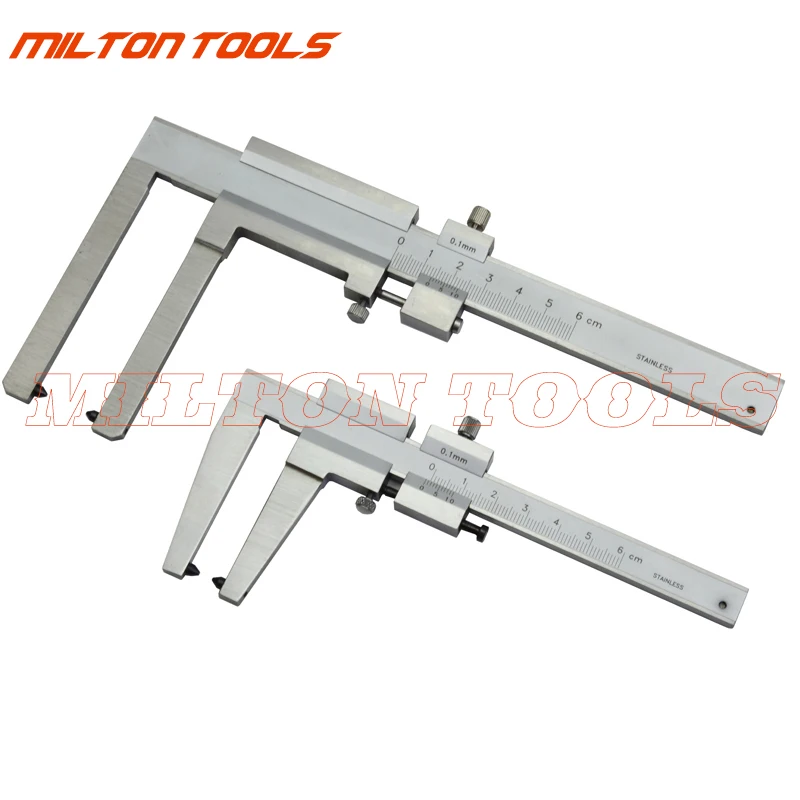 

Stainless Steel Brake Vernier Caliper For Brake Discs Disks Measuring Tools disc brake Thickness Gauge Claw length 50mm/80mm