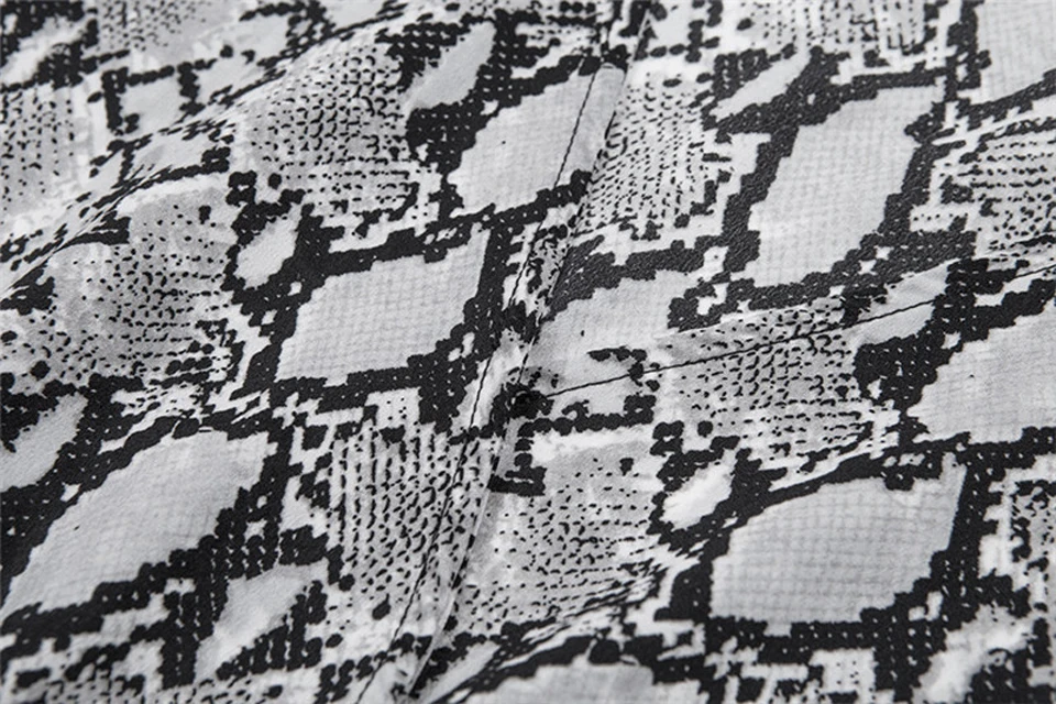 Snake Pattern Dress (13)