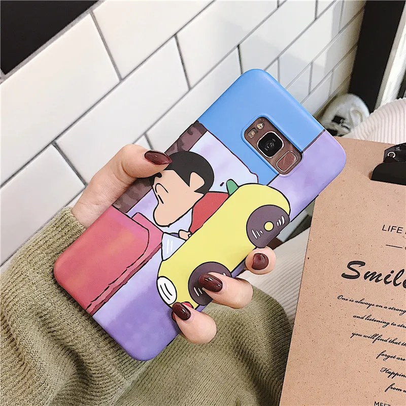 YHBBCASES для samsung S10 5G S8 S9 Plus милый мягкий чехол для samsung Note 10 Plus 8 9 Мультяшные яркие цвета чехлы для телефонов