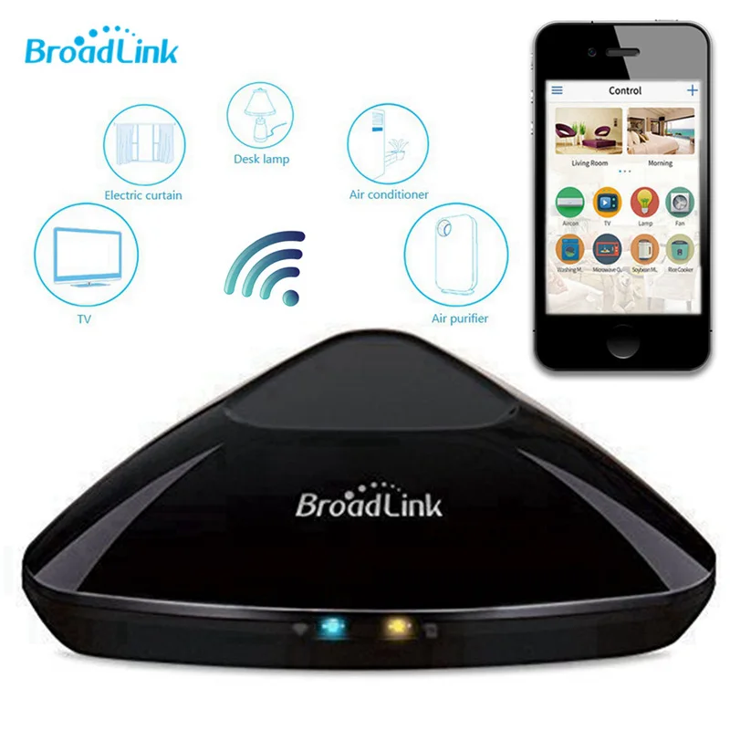 

Broadlink RM PRO Smart Remote Control Home Automation Phone Wireless Controller EU Plug Universal