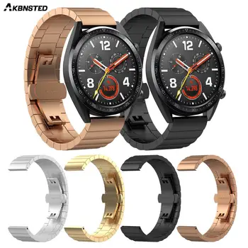 

AKBNSTED Stainless Steel Watchband for Huawei Watch GT/Honor Magic Quick Release Band Replacement Strap Wrist Bracelet Wristband