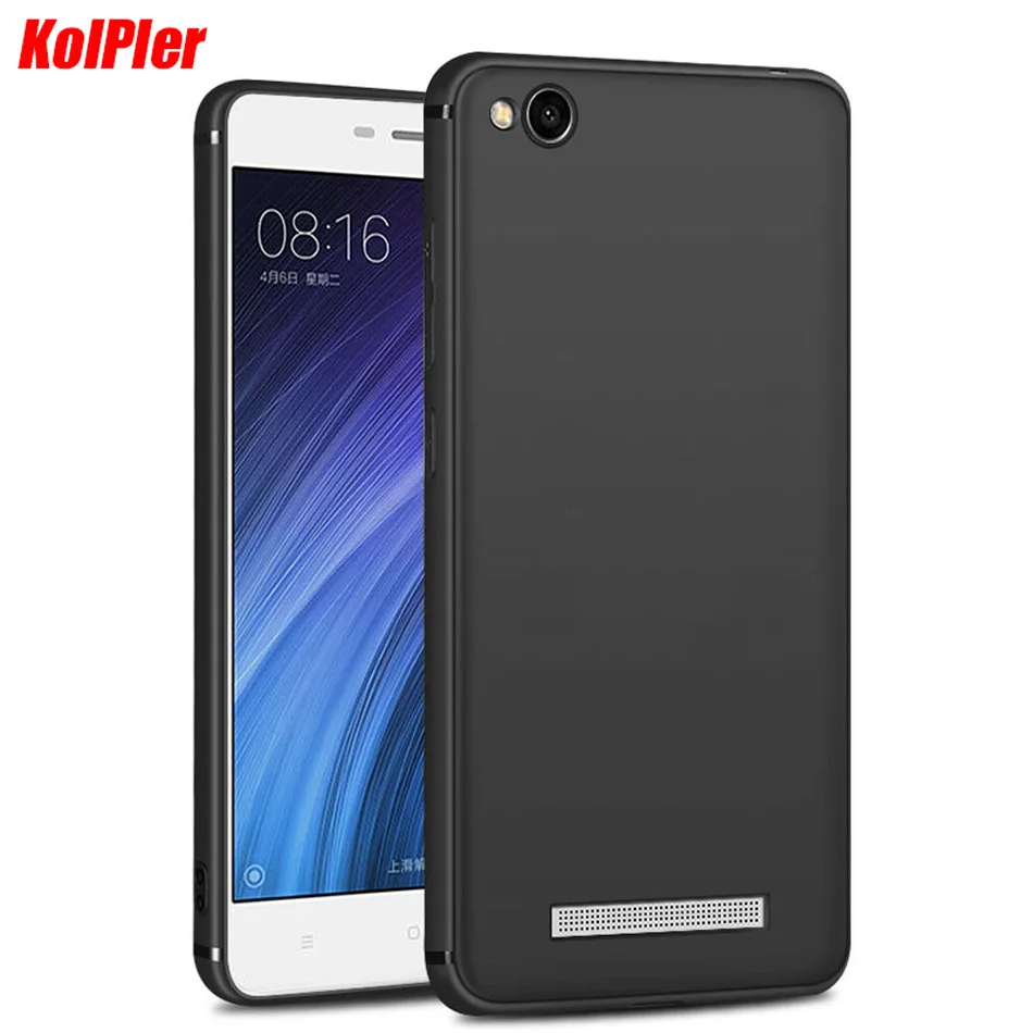 

KOLPLER soft case bumper on for xiaomi Redmi 4A case Ultra Thin Soft matte TPU cover frosted cover case for Redmi 4A capa shell