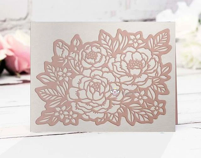

PP Craft metal cutting dies cut die mold Dual-use rose Scrapbook paper craft knife mould blade punch stencils dies