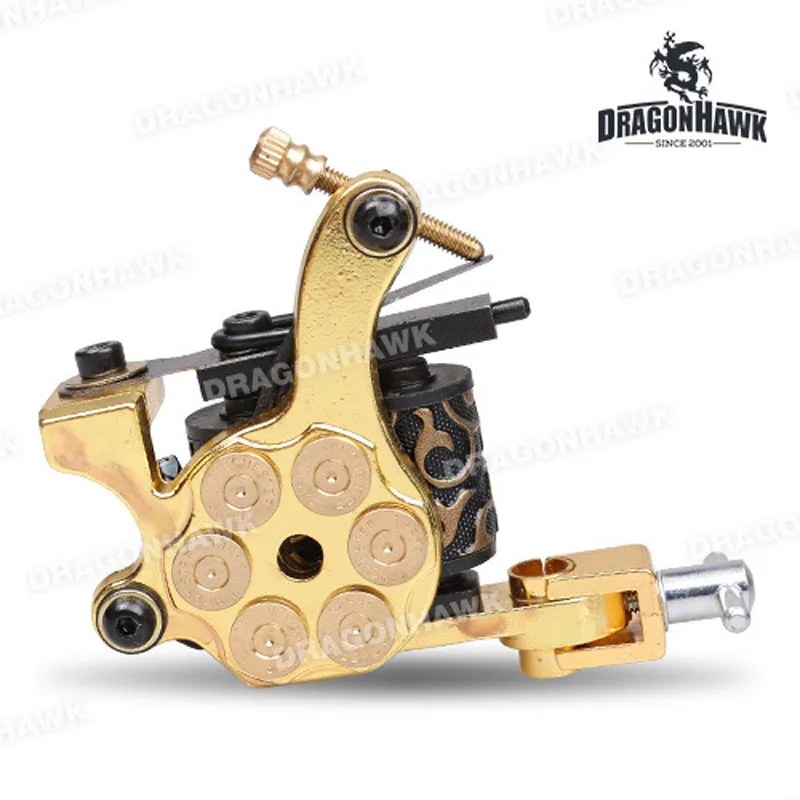 

Tattoo Supplies Tattoo Machine Tattoo Gun 8 Wrap Coils New Machine Shader
