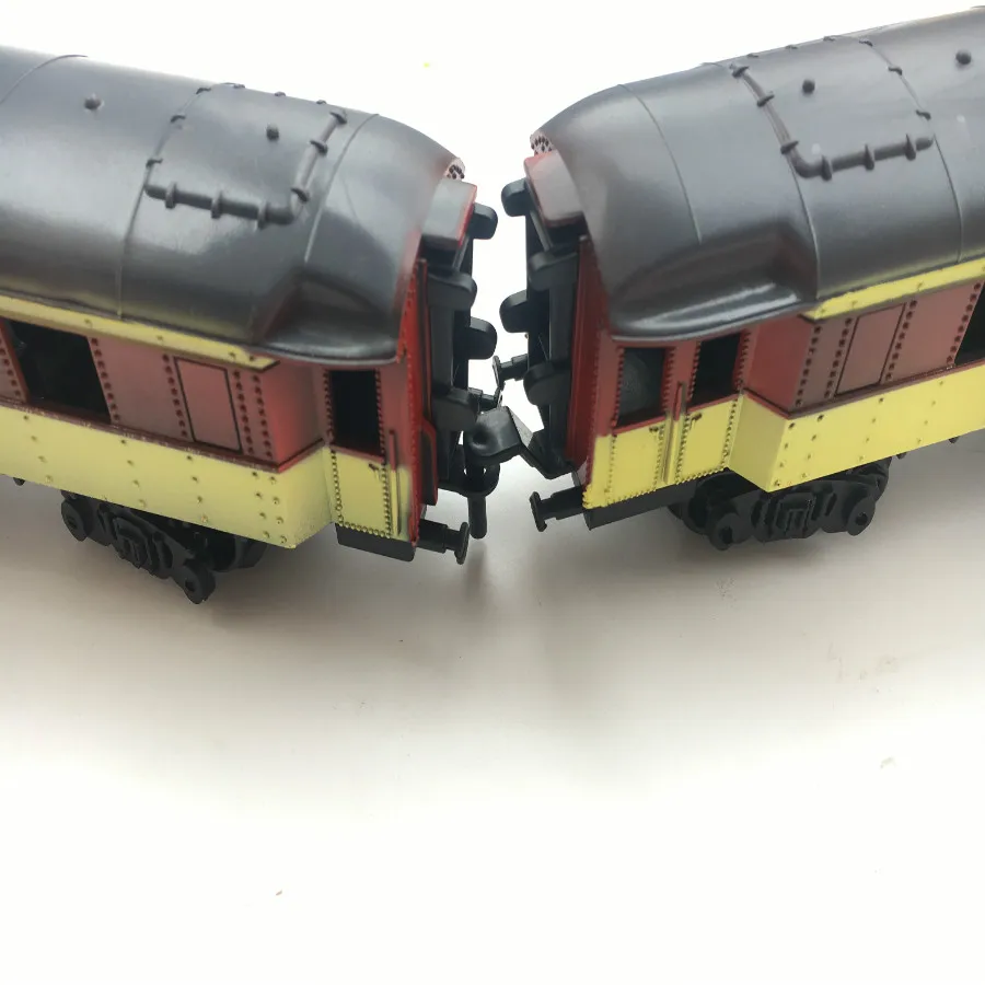 2 шт./лот большая пропорция Электрический рельс игрушечный поезд перевозки пассажирский отсек 1: 87 ho масштабная модель поезда контейнер