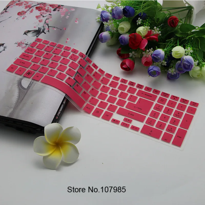 17 3 дюймовая Силиконовая накладка на клавиатуру ноутбука для Acer Aspire V7 582P 582PG Nitro VN7