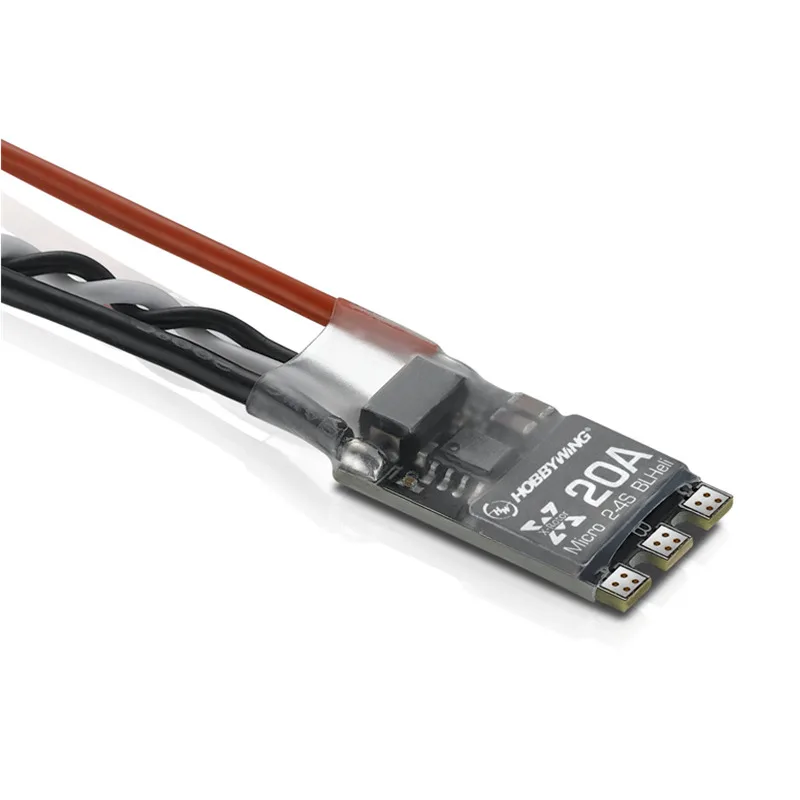 FATJAY Hobbywing XRotor micro 20A 30A 35A BLHeli 30901066 30901071 30901070 ESC для радиоуправляемых FPV дронов|Детали