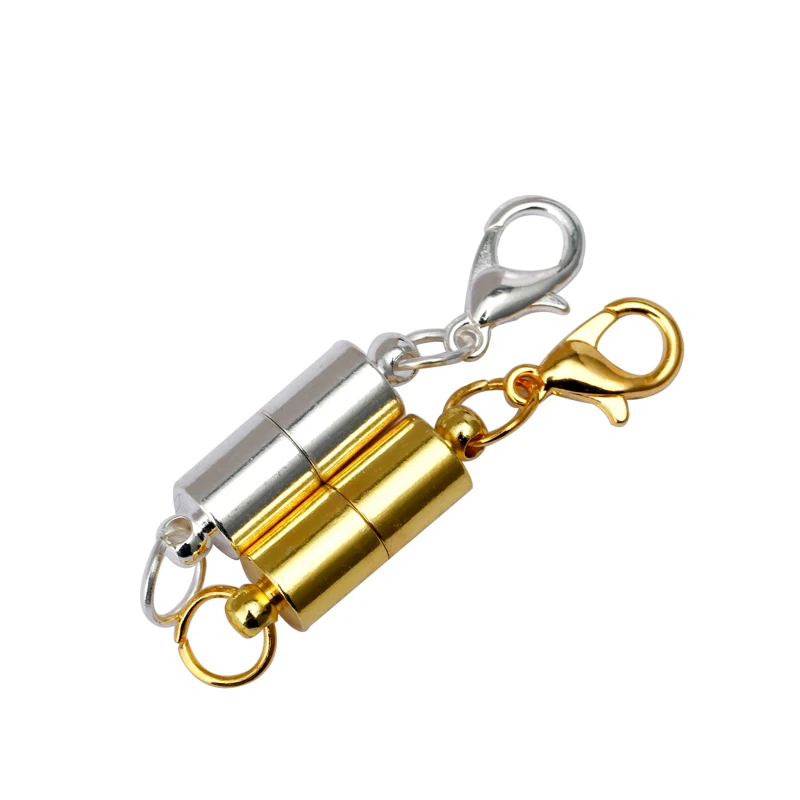 

MINGXUAN 5pcs 6x35mm Strong Magnetic Clasp Bracelet Connectors Lobster Clasp for DIY Bracelets Link Jewelry Findings Components