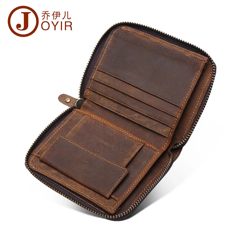 Fashion Genuine leather Men wallet Money bags mini cards bags coin bagsin Wallets from Luggage