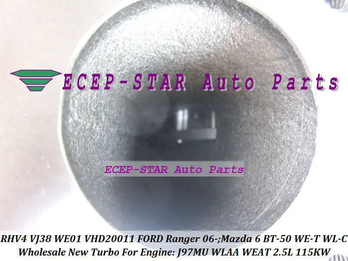 RHV4 VJ38 WE01 WE01F VCD20011 Turbocharger Turbo For FORD Ranger WLAA WEAT 06- For MAZDA 6 BT50 BT-50 2007- WE-T WL-C J97MU 2.5L 115KW (4)