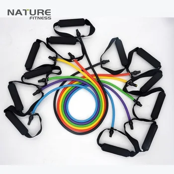 

120cm Yoga Exercise Resistance Band Stretch Fitness Tube Cable for Workout Yoga Muscle Tool